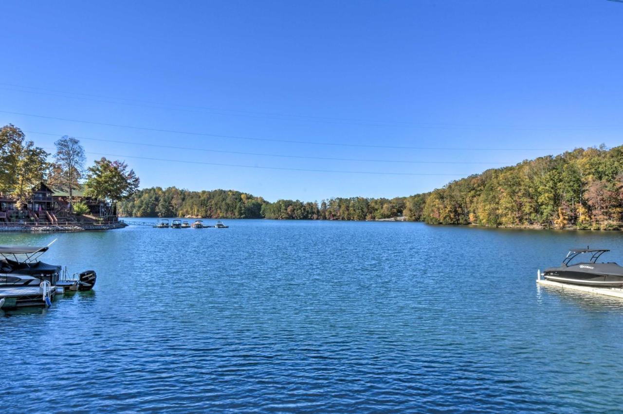 Lake Keowee Escape With Dock, Deck And Lake Access! Six Mile Luaran gambar