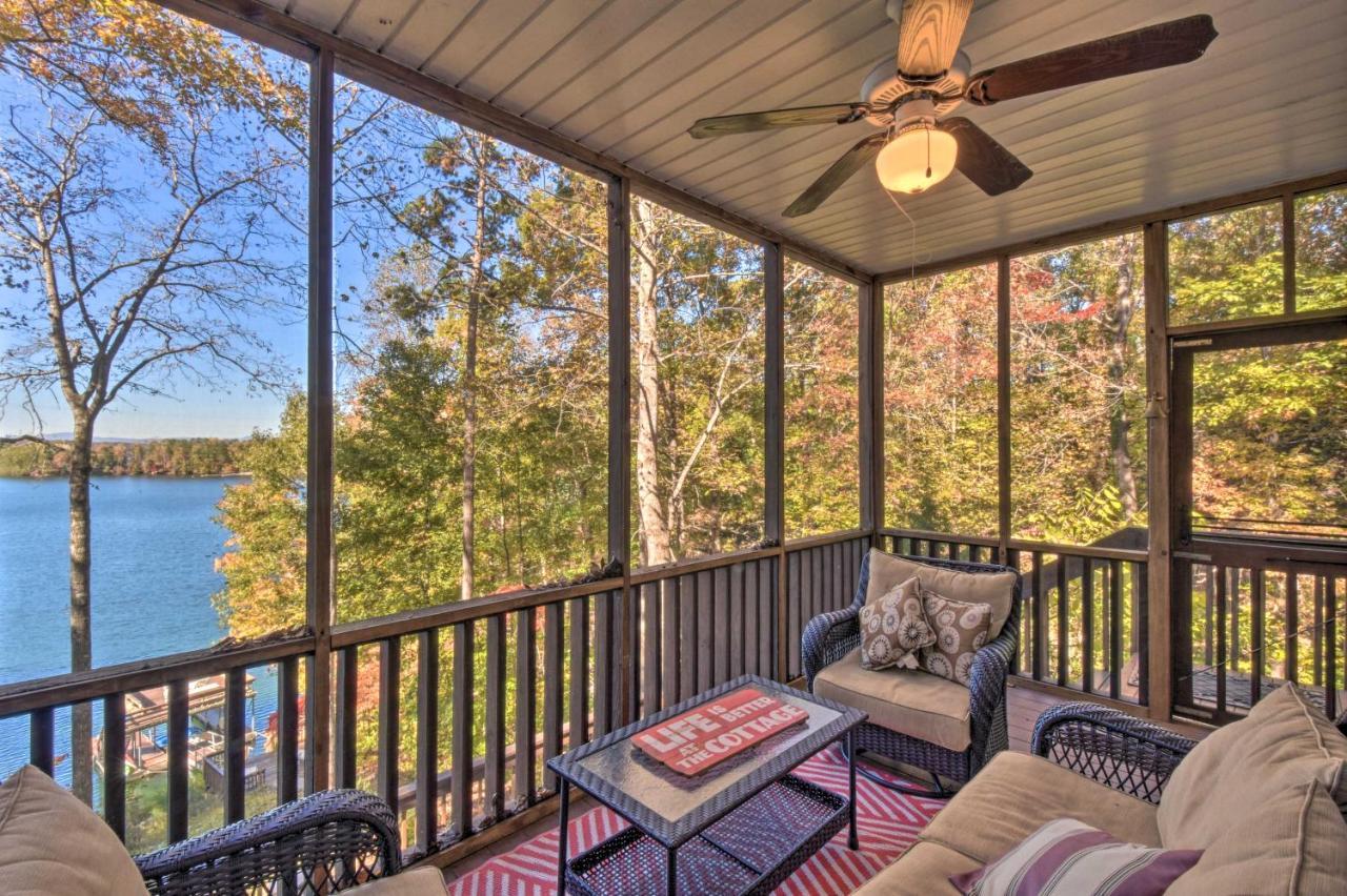 Lake Keowee Escape With Dock, Deck And Lake Access! Six Mile Luaran gambar